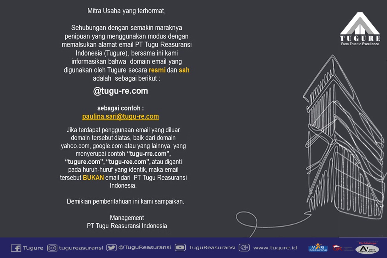 Tugure Official Email Information