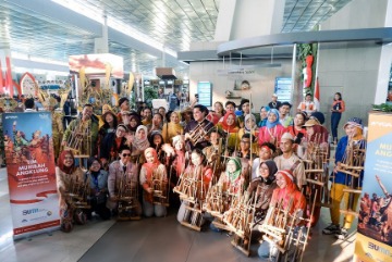 Welcoming Indonesia's 78th Independence Day, Tugure Supports the Vibrant Muhibah Angklung Flash