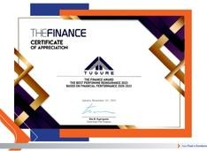 THE FINANCE AWARD