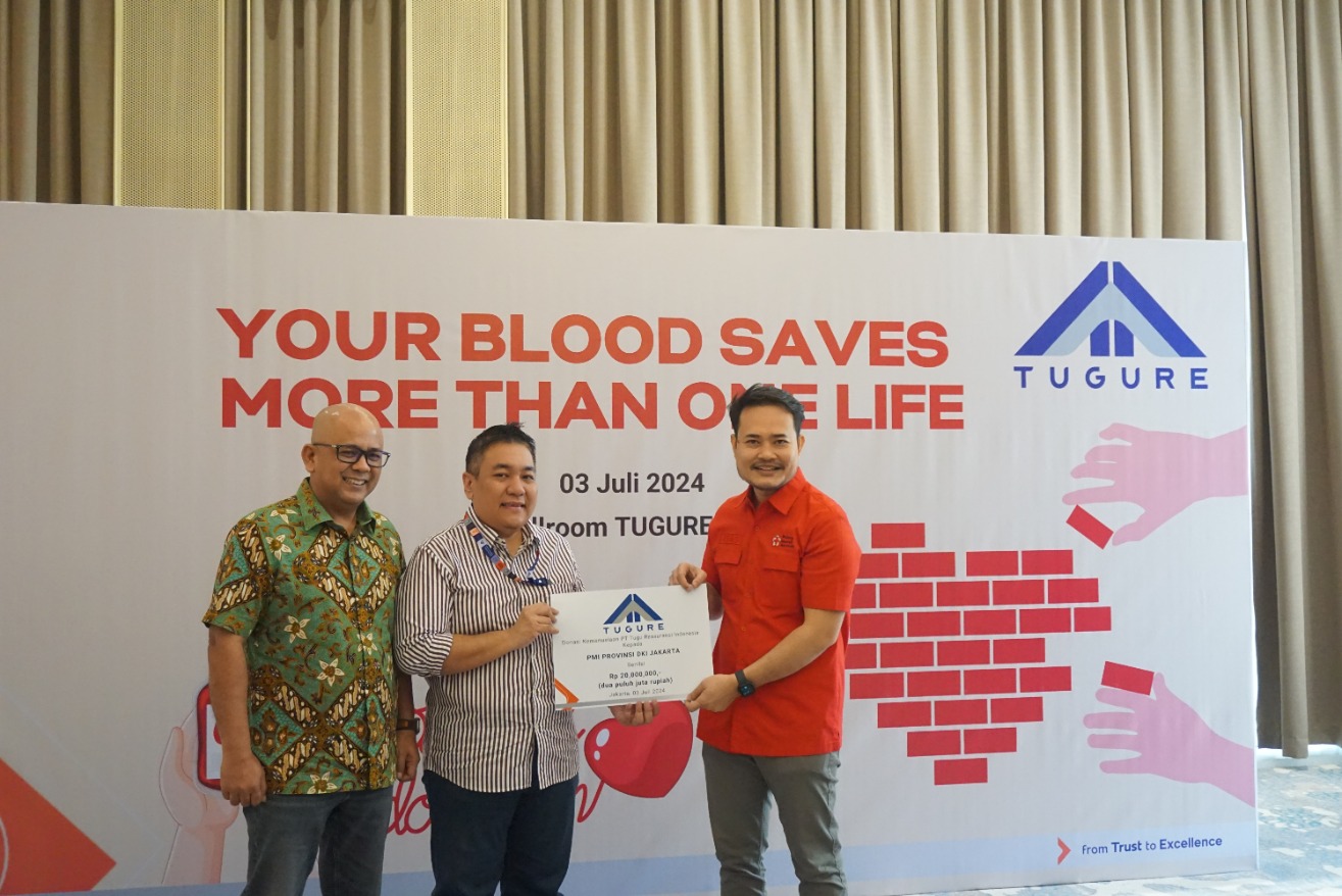 Tugure Hosts Blood Donation Drive to Help Meet Blood Supply Needs