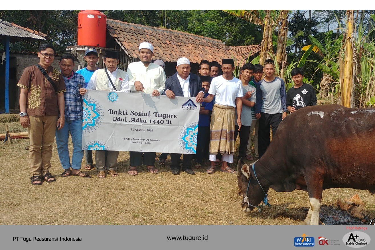 Welcoming Eid al-Adha, Tugure Qurban Cows and Goats