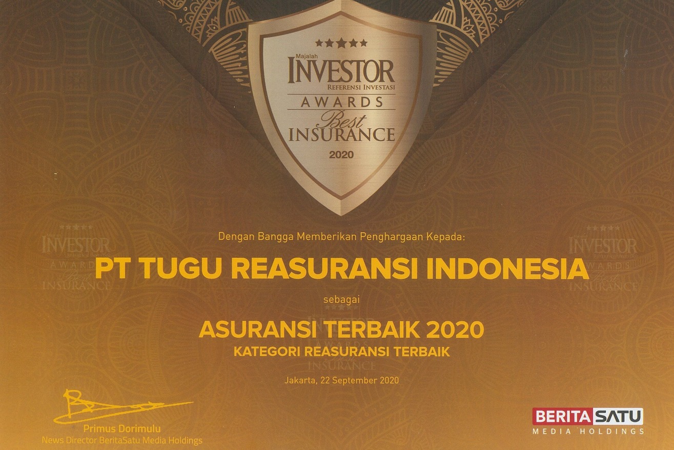  Tugure Wins Best Reinsurance Award at the Insurance Award 2020